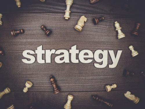 Strategy with chess pieces